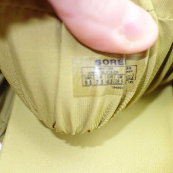 NEW Sorel Roaming Two Strap Slide Sandals Women’s Size 9.5 Olive Green - Picture 9 of 10